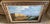 Sky Blue 1960s Large Framed Venice Gondola Original Oil Painting on Canvas For Sale - Image 8 of 13