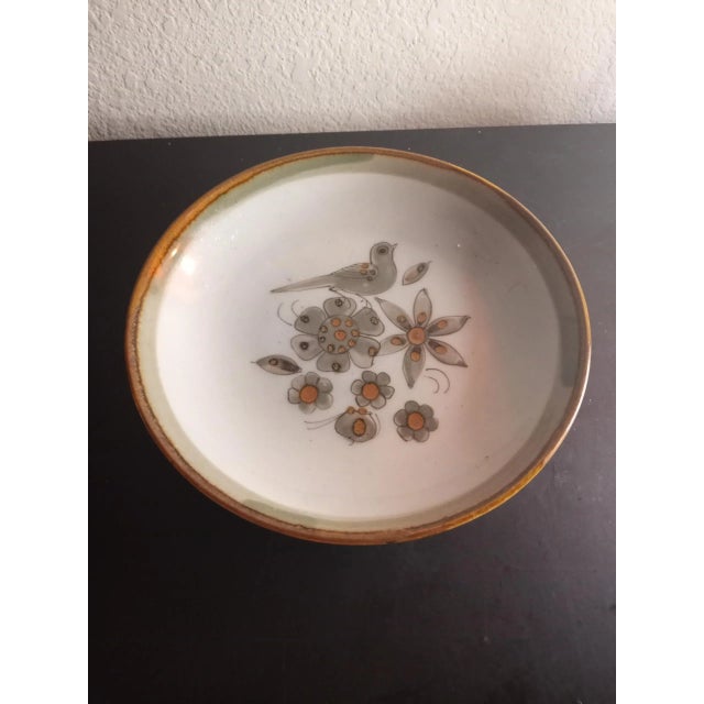 This is a GORGEOUS Tonala Mexico Art Pottery 8.5" Decorative Bowl. Procured at auction BOX 2