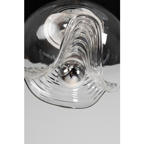 Glass Wave Pendant Light from Peill & Putzler For Sale - Image 7 of 8
