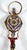 Metal Viennese Silver Enamel Table Clock, 1880 For Sale - Image 7 of 11
