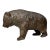 Antique 1910 Cast Iron Pre-Teddy Bear Animal Still Coin Bank by Arcade Foundry For Sale