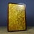 Chinese Vintage Burl Wood Tea Tray With Rosewood Frame - Brass Mounted For Sale - Image 3 of 9
