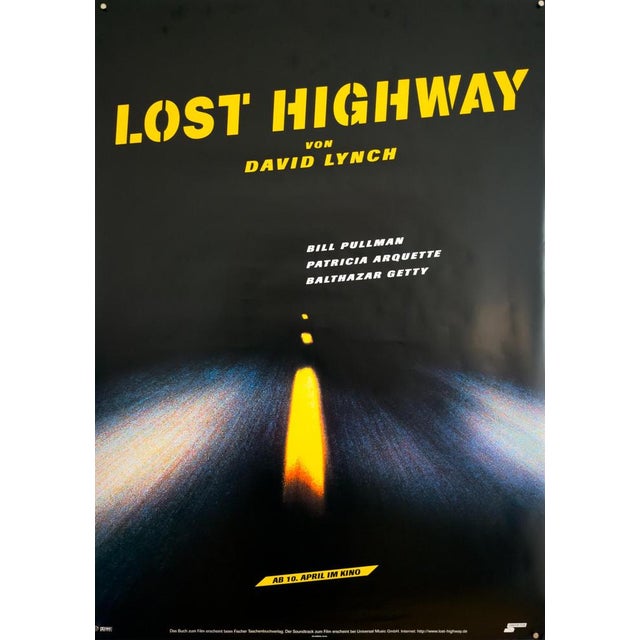 Lost Highway Original Movie Poster, 1997 For Sale - Image 9 of 9