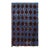 Vintage Moroccan Rug in Black, Blue and Red Diamond Patterns, From Rug & Kilim For Sale