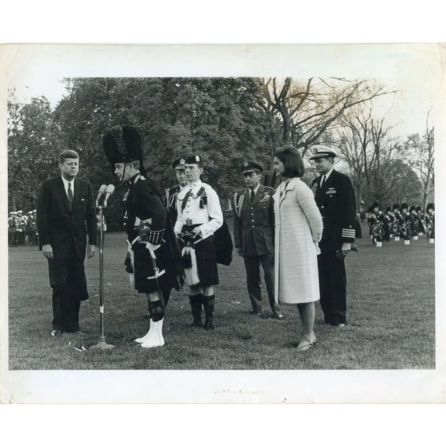 John Fitzgerald and Jacqueline Kennedy, Original Vintage Photo, 1960s For Sale