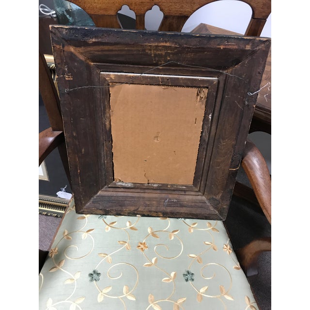 Leaf Carved Framed Mirror For Sale - Image 4 of 4