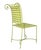 French Mid 20th Century French Wrought Iron Garden Chairs - Set of 4 For Sale - Image 3 of 10