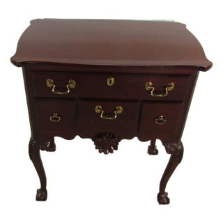 Lexington Solid Mahogany Chippendale Style Nitghtstand For Sale