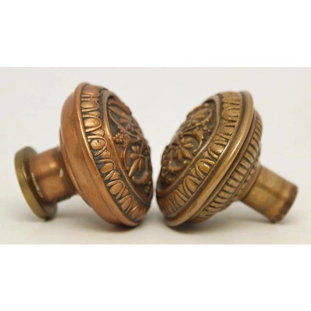 Antique Victorian door knobs made by Russell & Erwin in the 1875 catalog. They belong to the H-41100 group. This is not a...