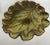 Green Glass and Metal Leaf Dishes/Bowls - a Pair For Sale - Image 8 of 13
