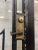 Large Vintage 1920s Spanish Metal Front Entry Door With Arch Detail Eyebrow For Sale In Los Angeles - Image 6 of 13