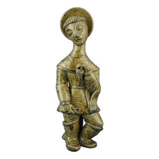 André Rozay, Saint Francis, La Borne, 20th Century, Ceramic For Sale