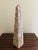 Neoclassical Solid Marble Green and Brown Obelisk For Sale - Image 13 of 13