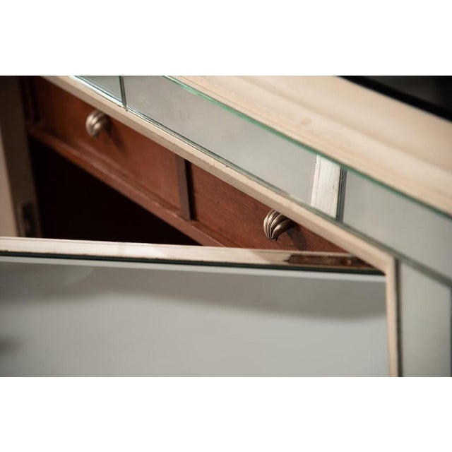 French Art Deco Mirror Sideboard, 1940s For Sale - Image 4 of 18