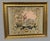 Early 20th Century Antique Victorian Gilt Framed Scenic Landscape Needlepoint Tapestry With Girl For Sale - Image 5 of 8