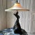 Cream Mid-Century Table Lamp by Bernie & Rena Stein for Rena Stein, 1960s For Sale - Image 8 of 13