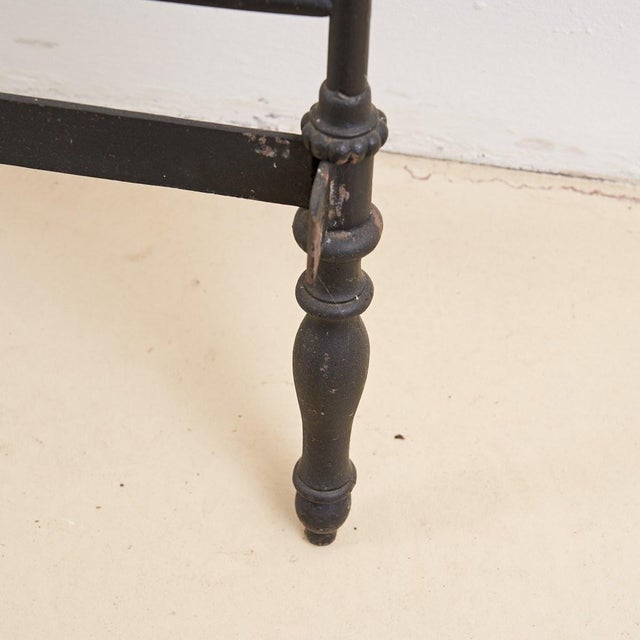 Antique Wrought Iron Bed For Sale - Image 10 of 15