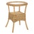 Damary Wicker Rattan Accent Table in Natural with Glass Top For Sale In Philadelphia - Image 6 of 7