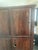 Red Antique Chinese Red Lacquer Wedding Cabinet With Gilt "Hundred Boys" Motif For Sale - Image 8 of 12
