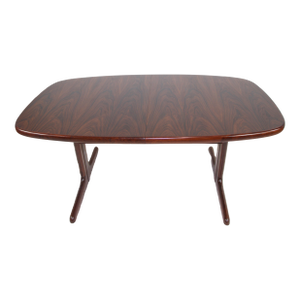 1960s Mid Century Danish Modern Rosewood Extendable Dining Table by Skovby Møbelfabrik a/S