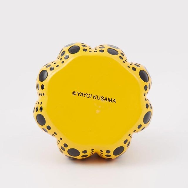 Yayoi Kusama, Mini Pumpkin, Hand-painted Resin For Sale - Image 5 of 9