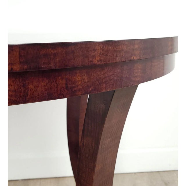 1970s Vintage French Oak Steel-Mounted Center Table, Probably 1970s For Sale - Image 5 of 7