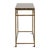 Juniper Marble & Brass Console Table For Sale - Image 4 of 5