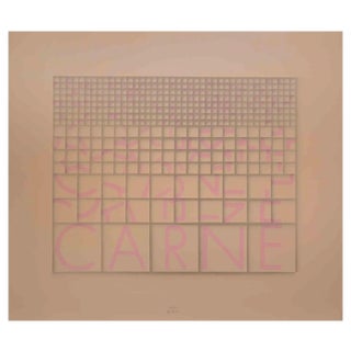 Bruno Di Bello, Carne (Meat), Screen Print, 1980s For Sale