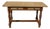 Oak Desk with 2 Drawers, 1930s For Sale