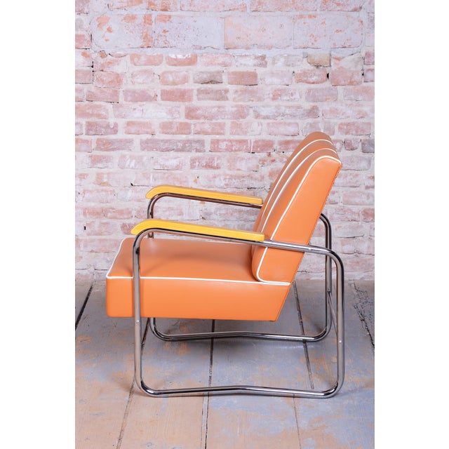 Bauhaus Armchairs by K. Honzík for Vanický Praha, Czech, 1930s, Set of 2 For Sale - Image 13 of 16