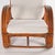 Stunning 1970s rattan armchair, nicknamed "pretzel." It gets its name from its pretzel-like shape. Very comfortable with...