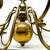Vintage Metal Chandelier, Poland, 1980s For Sale - Image 10 of 12