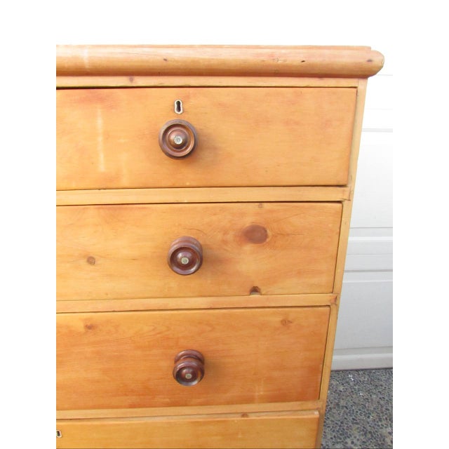 Antique Scottish Pine Chest of Drawers For Sale - Image 15 of 18