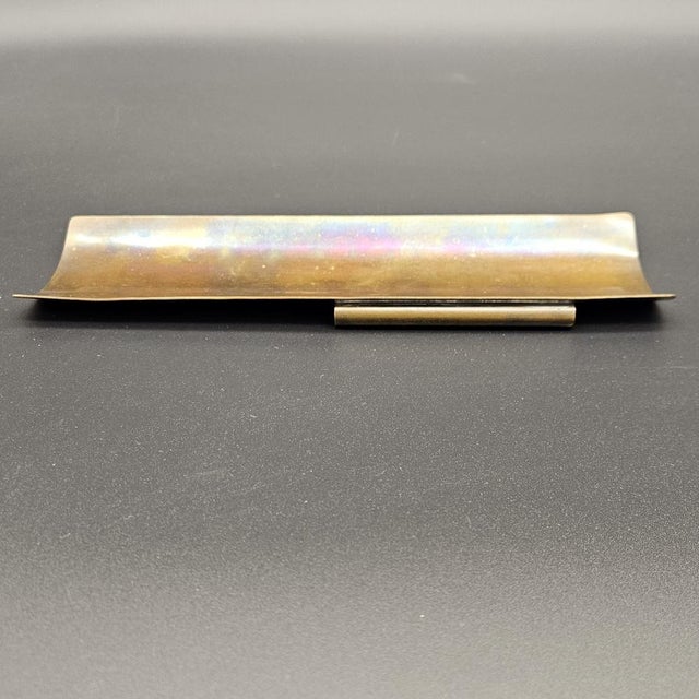 1930s Art Deco Pen Brass Bowl by Emil Uwe Bläse Plön, 1940s For Sale - Image 5 of 7