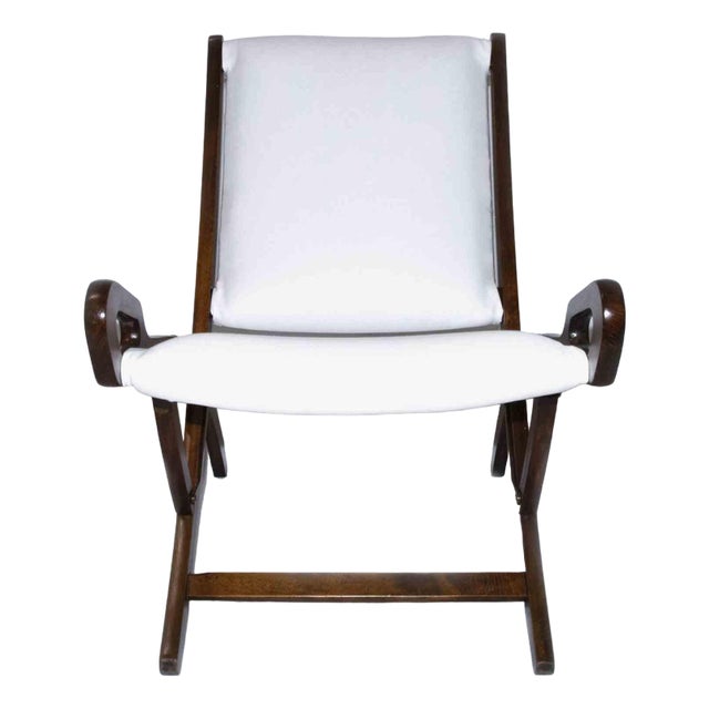Vintage Ninfea Folding Chair by Gio Ponti for Reguitti, Italy, 1958 For Sale