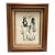 Rare Vintage 1040s Limited Edition Francisco Dosamantes Lithograph of Fishwives at the Market For Sale
