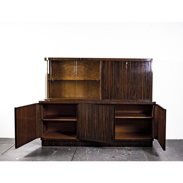 Art Deco Writing Dresser with Table in the Style of Bruno Paul, 1930s, Set of 2 For Sale - Image 14 of 18