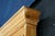 Late 20th Century Rare English Knotty Pine Shallow Glazed Glass China Display Cabinet Cupboard 95" For Sale - Image 18 of 18