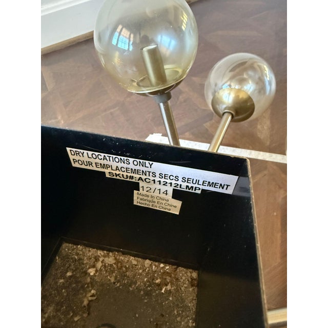Mid-Century Modern Savoy Chandelier For Sale - Image 3 of 4