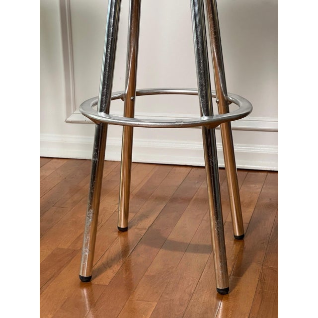 Industrial Aluminum Bar Stools by Joan Casas I Ortinez for Indecasa, Spain, 1980s For Sale - Image 9 of 13