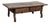 18th Century Rustic Dark Oak Coffee Table With Two Drawers For Sale