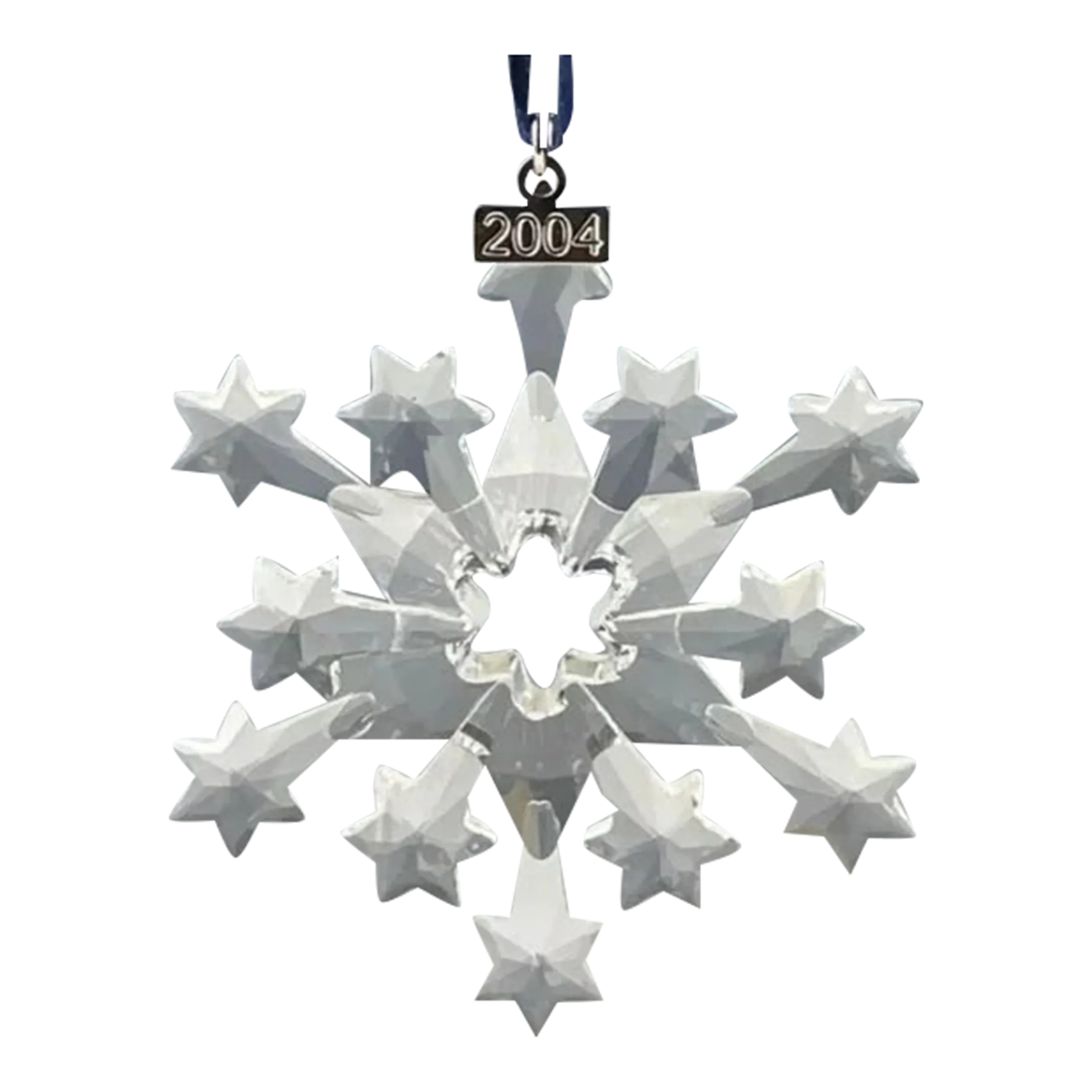 Swarovski Ornament Holiday Christmas Snowflake - 2004 | Chairish