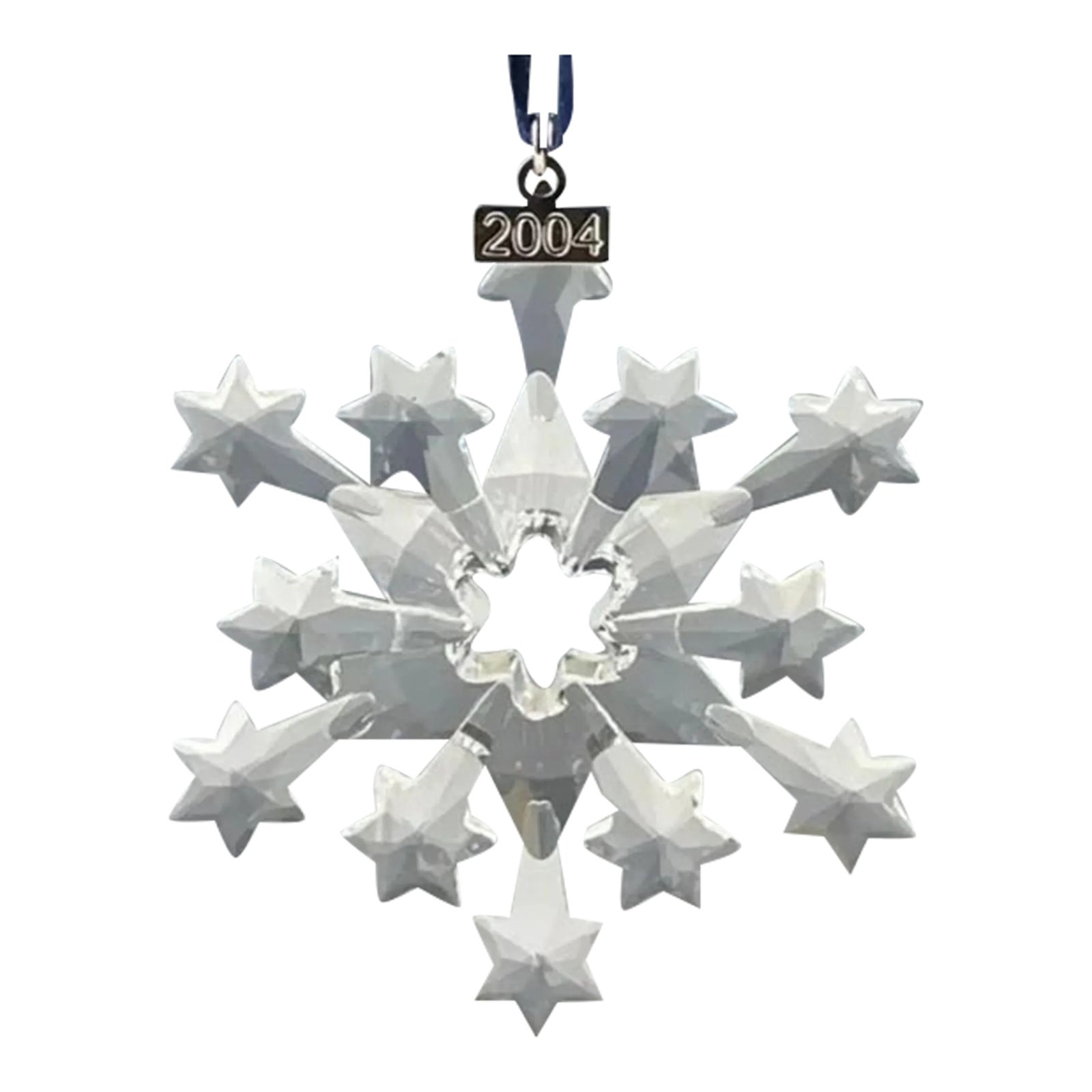 Swarovski Ornament Holiday Christmas Snowflake - 2004 | Chairish