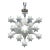Swarovski Ornament Holiday Christmas Snowflake - 2004 For Sale