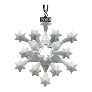 Swarovski Ornament Holiday Christmas Snowflake - 2004
