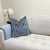 Not Yet Made - Made To Order Mariner Blue Velvet Throw Pillow With Feather Down Insert For Sale - Image 5 of 6