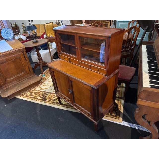 Louis XVI Secretaire in Walnut For Sale - Image 4 of 6