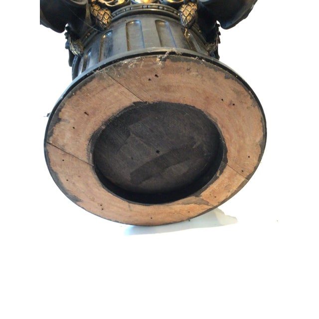 Traditional 1910, Large Wood Capitol Base For Sale - Image 3 of 13