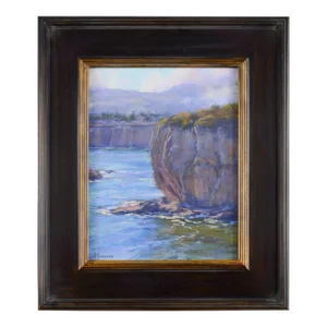 Joe Mancuso "Cliffs of Pismo Beach" Pastel Painting