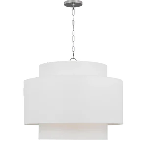 Kate Spade by Visual Comfort Studio Sawyer Pendant, Polished Nickel